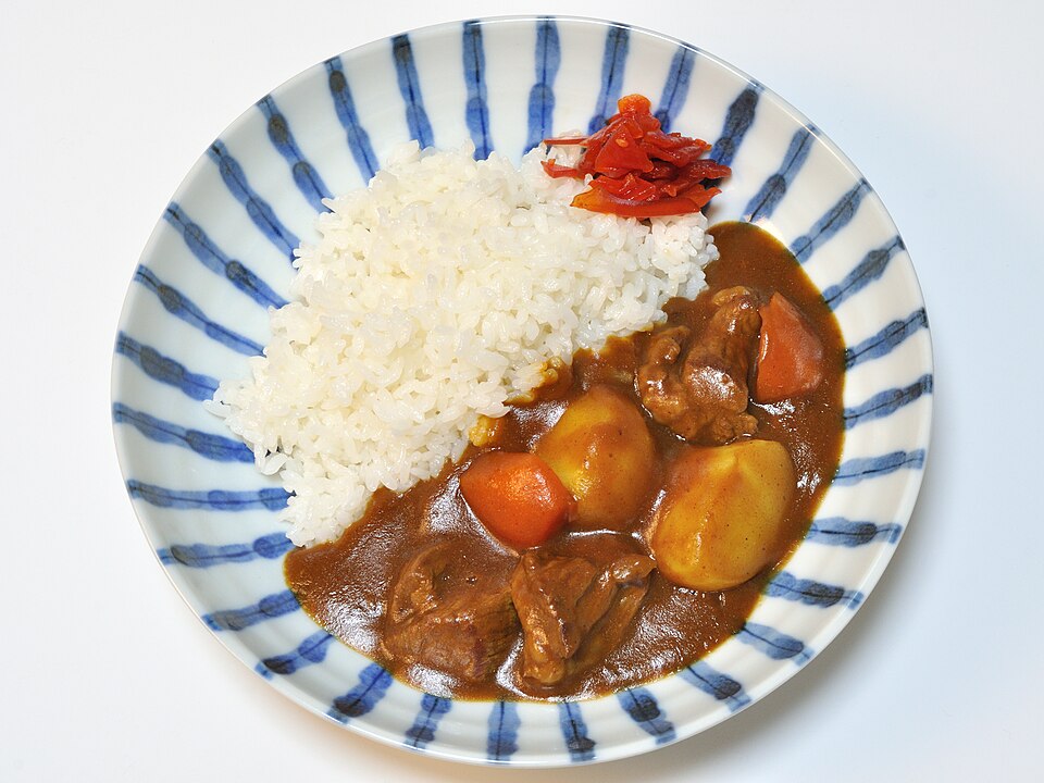 Japanese beef curry rice